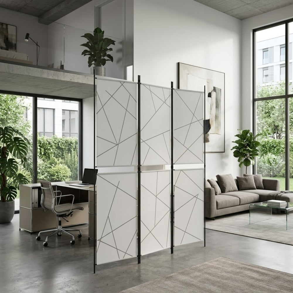Paravent Bureau Blanc Chambre
