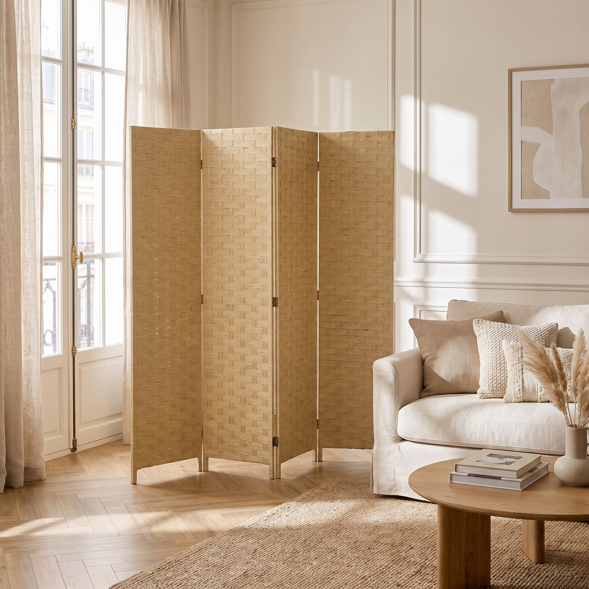 Paravent Cannage Design dans son environnement