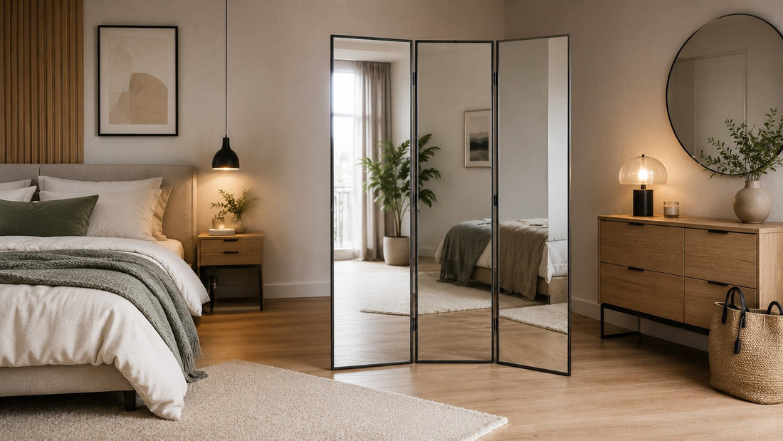 Paravent miroir
