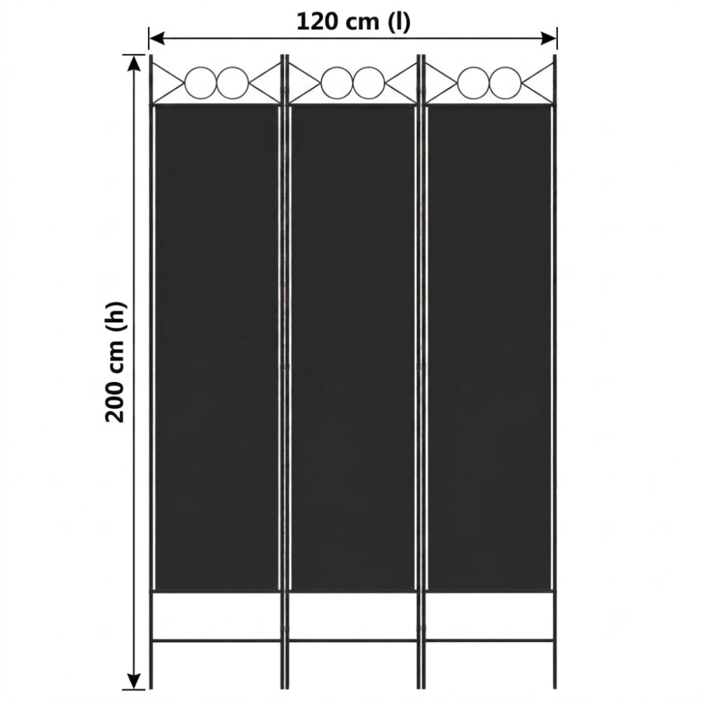 Paravent Noir Chambre