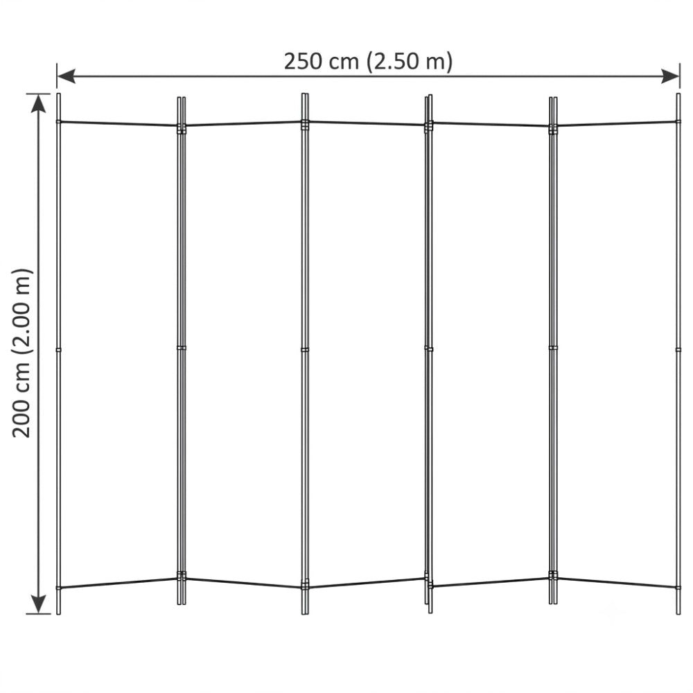 Paravent Tissu Blanc