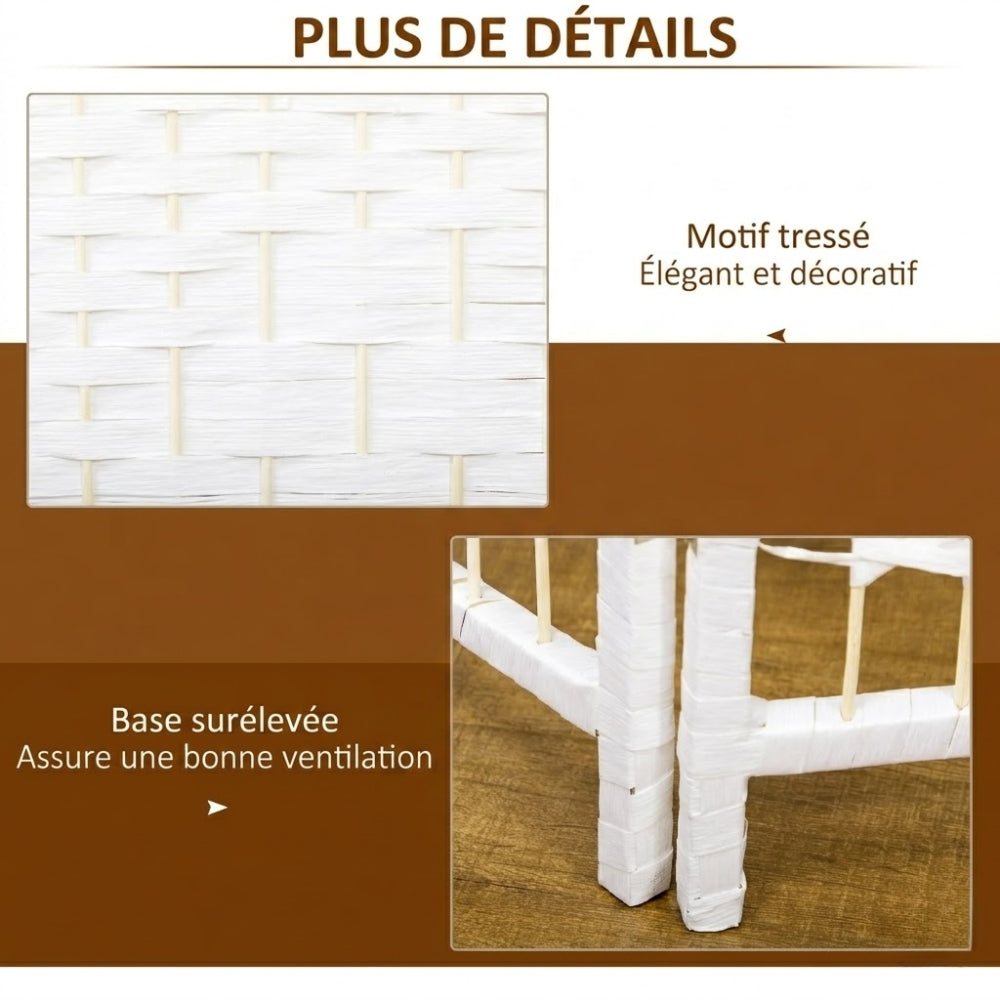 Paravent Chambre Blanc