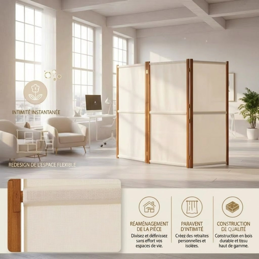 Paravent Blanc Bureau