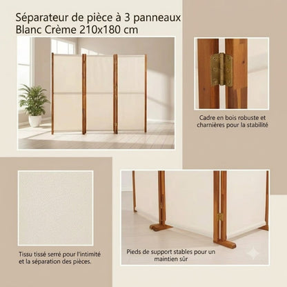 Paravent Blanc Bureau