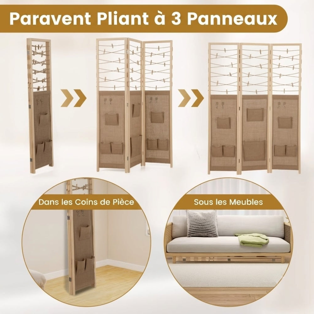 Paravent Cannage Intérieur Chambre