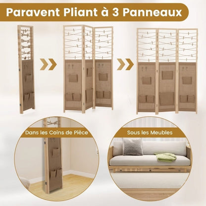 Paravent Cannage Intérieur Chambre