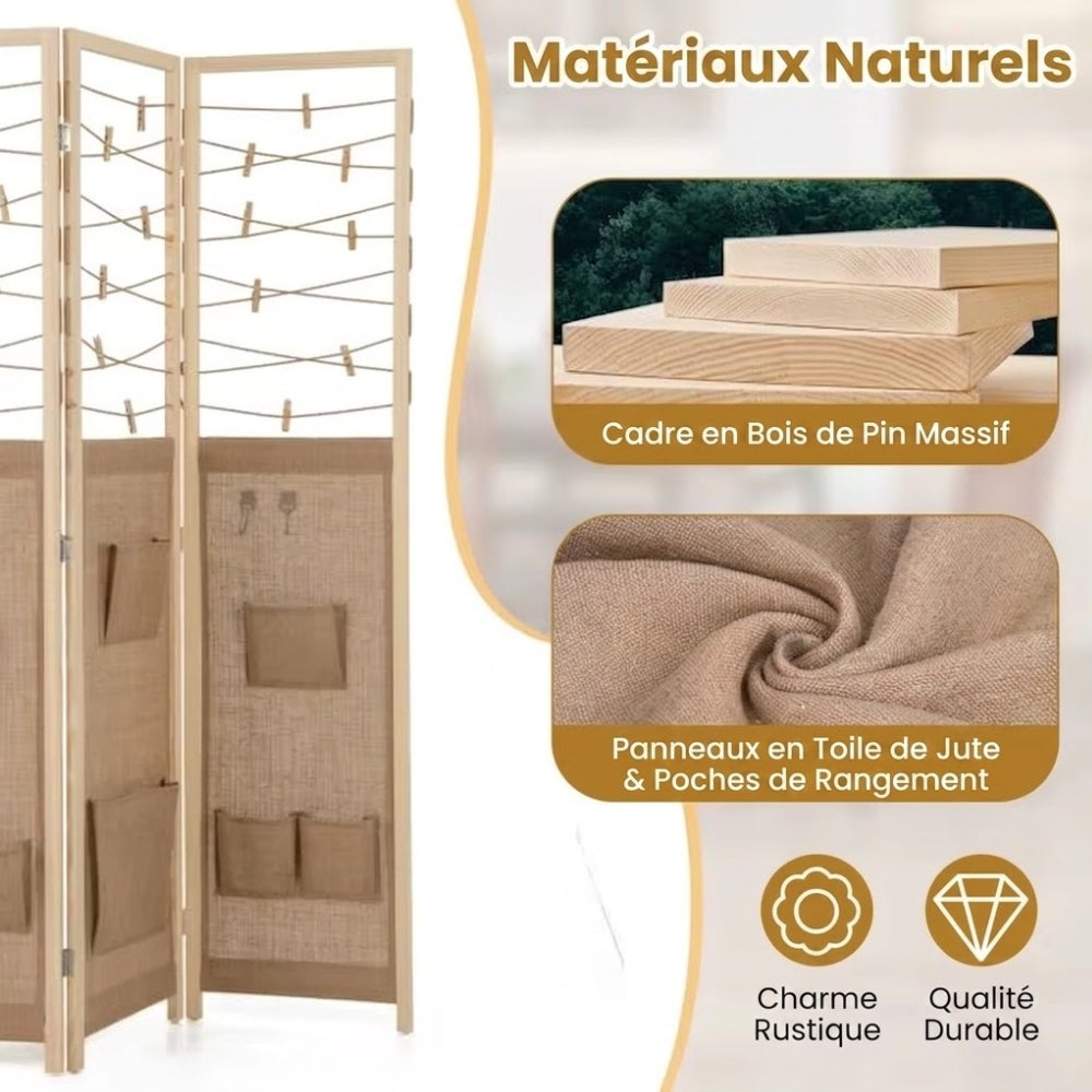 Paravent Cannage Intérieur Chambre