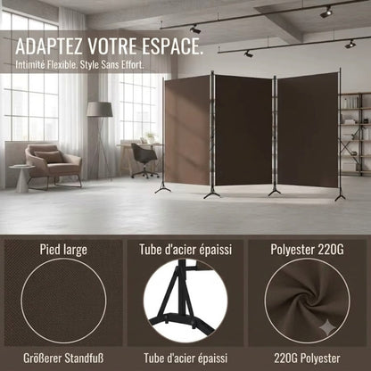 Paravent Tissu Métal