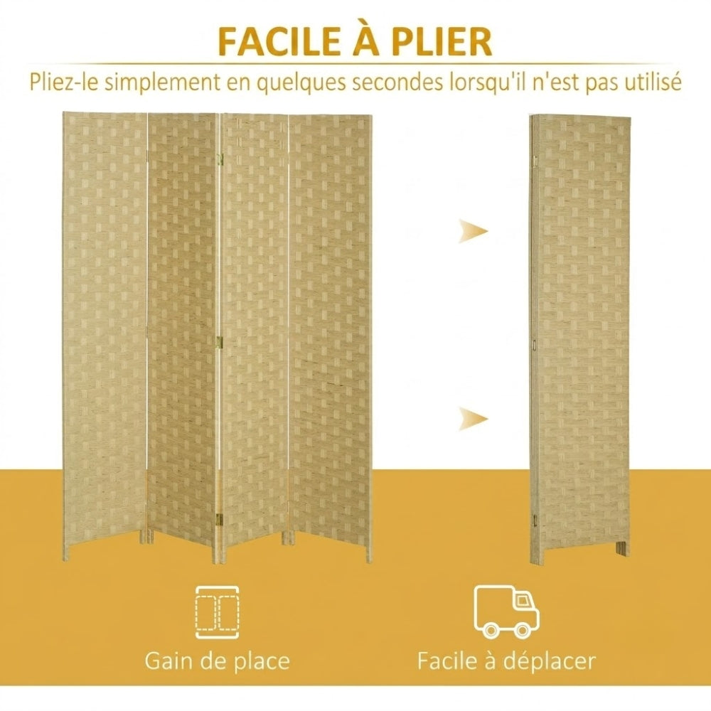 Paravent Pliable Bois