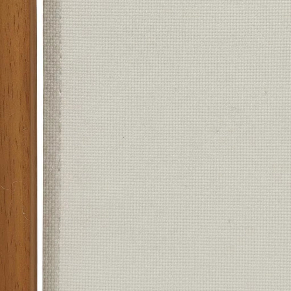 Paravent Blanc en Tissu