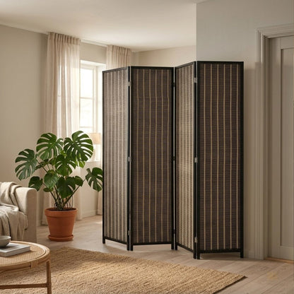 Paravent Bambou Design Pliable