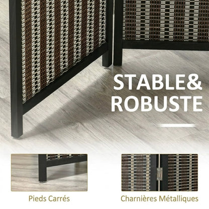 Paravent Bambou Design Pliable