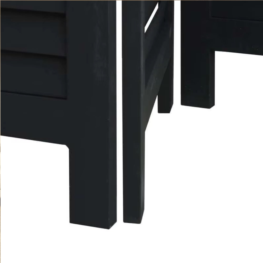 Paravent Bureau Noir