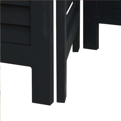 Paravent Bureau Noir