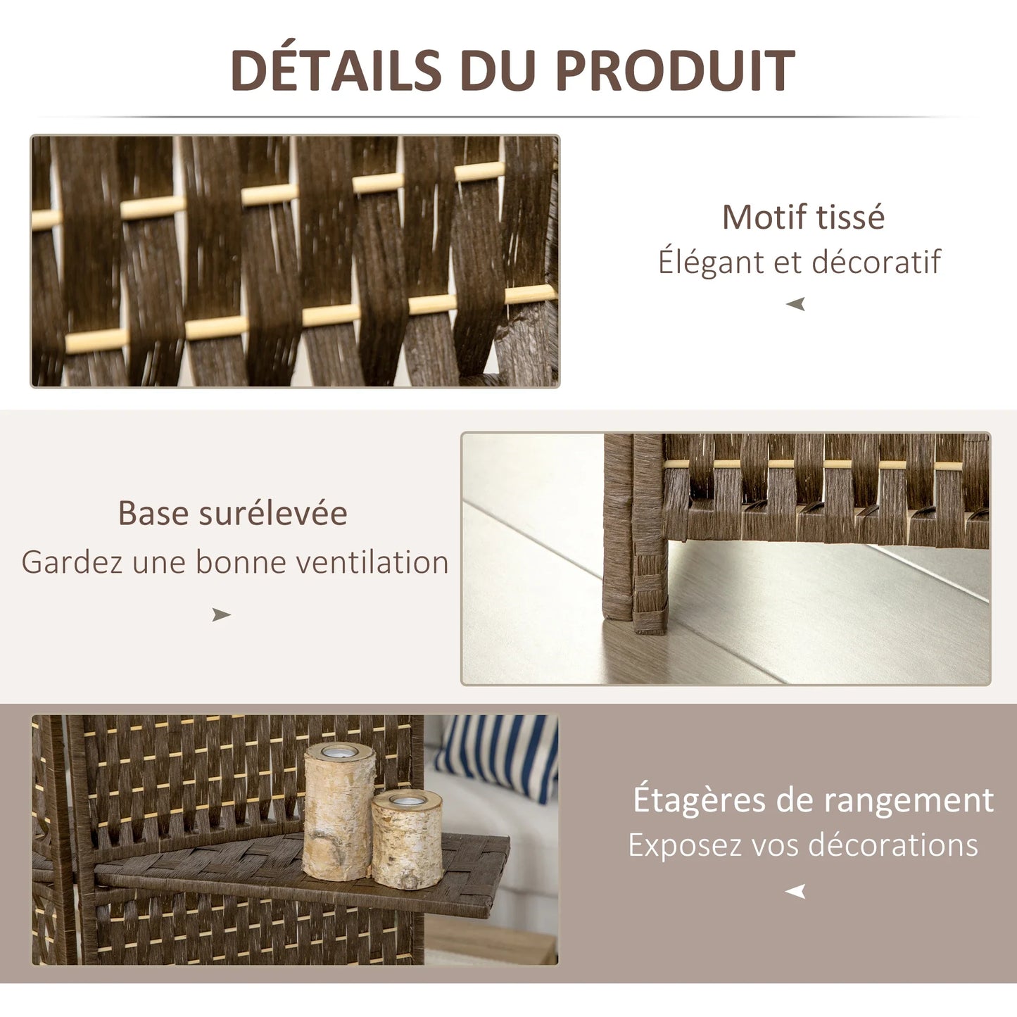 Paravent Bambou Bureau Design