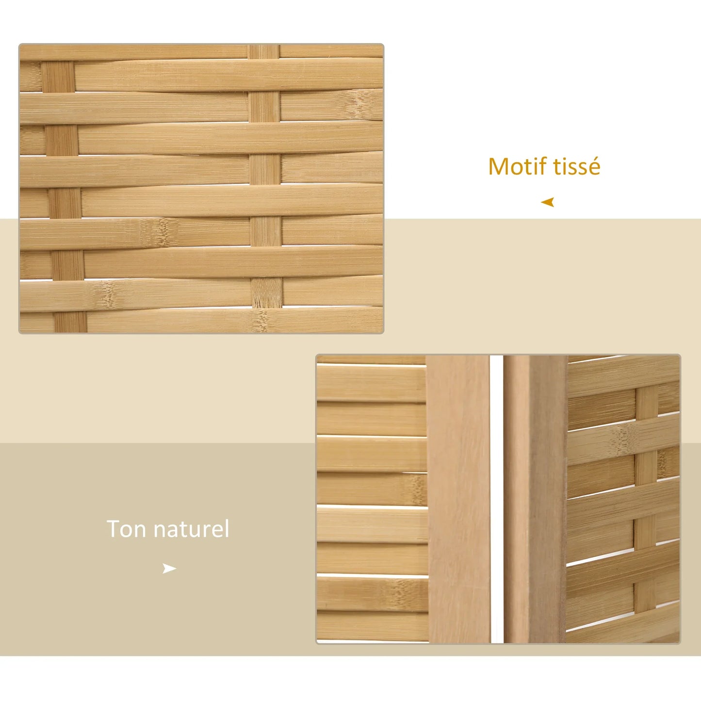Paravent Bambou Chambre Bureau