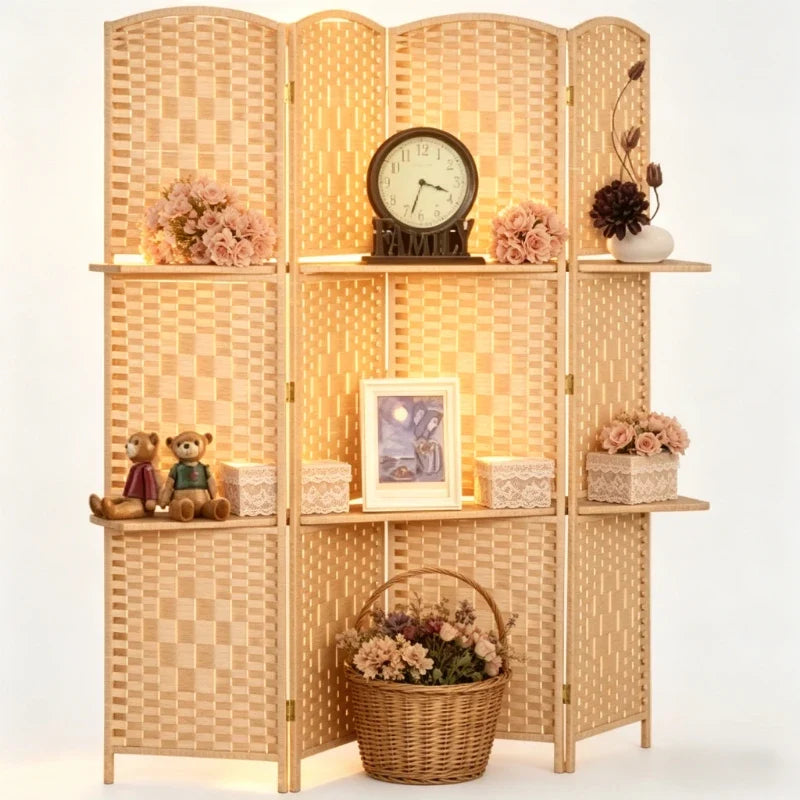 Paravent Bois Intérieur Pliable
