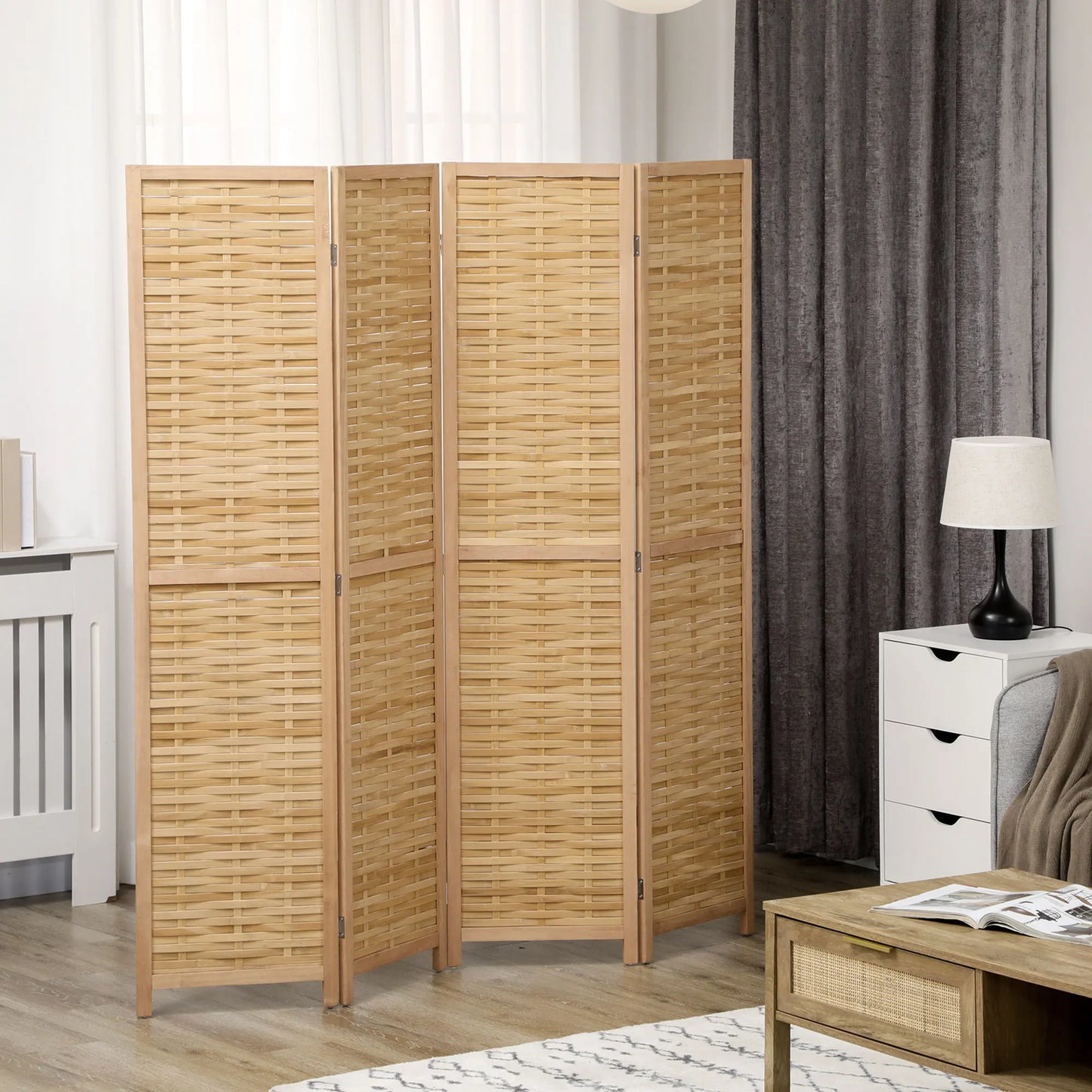 Paravent Bambou Chambre Bureau