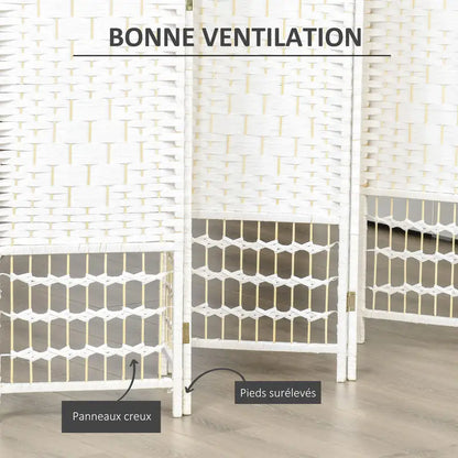 Paravent Bambou Pliable