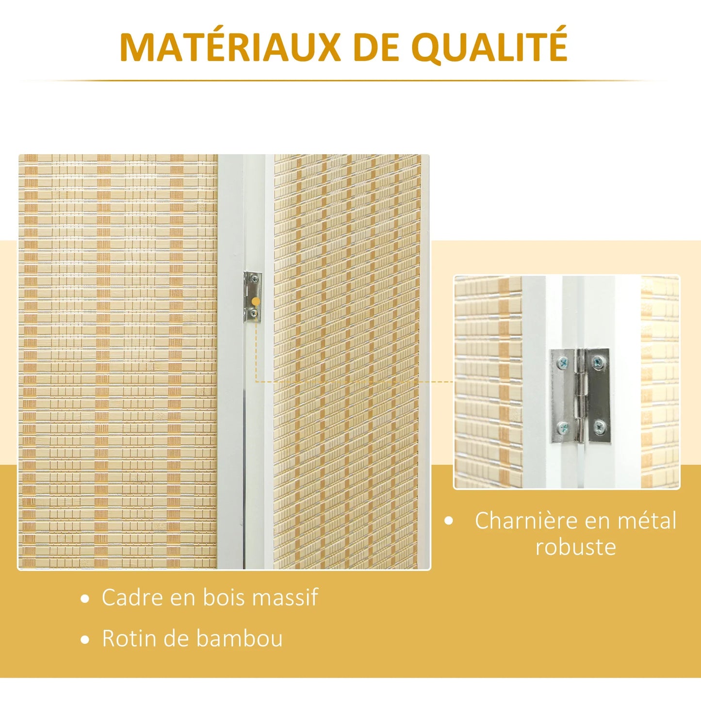 Paravent Bambou Bureau