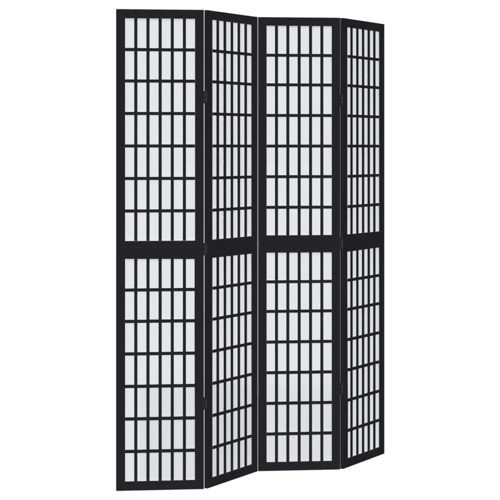 Paravent Noir Bois Intérieur