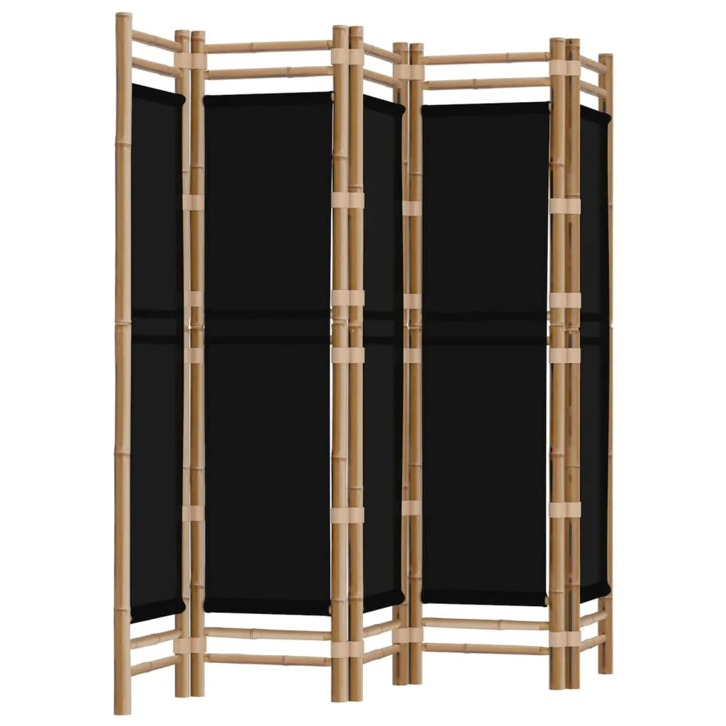 Paravent Bambou Tissu