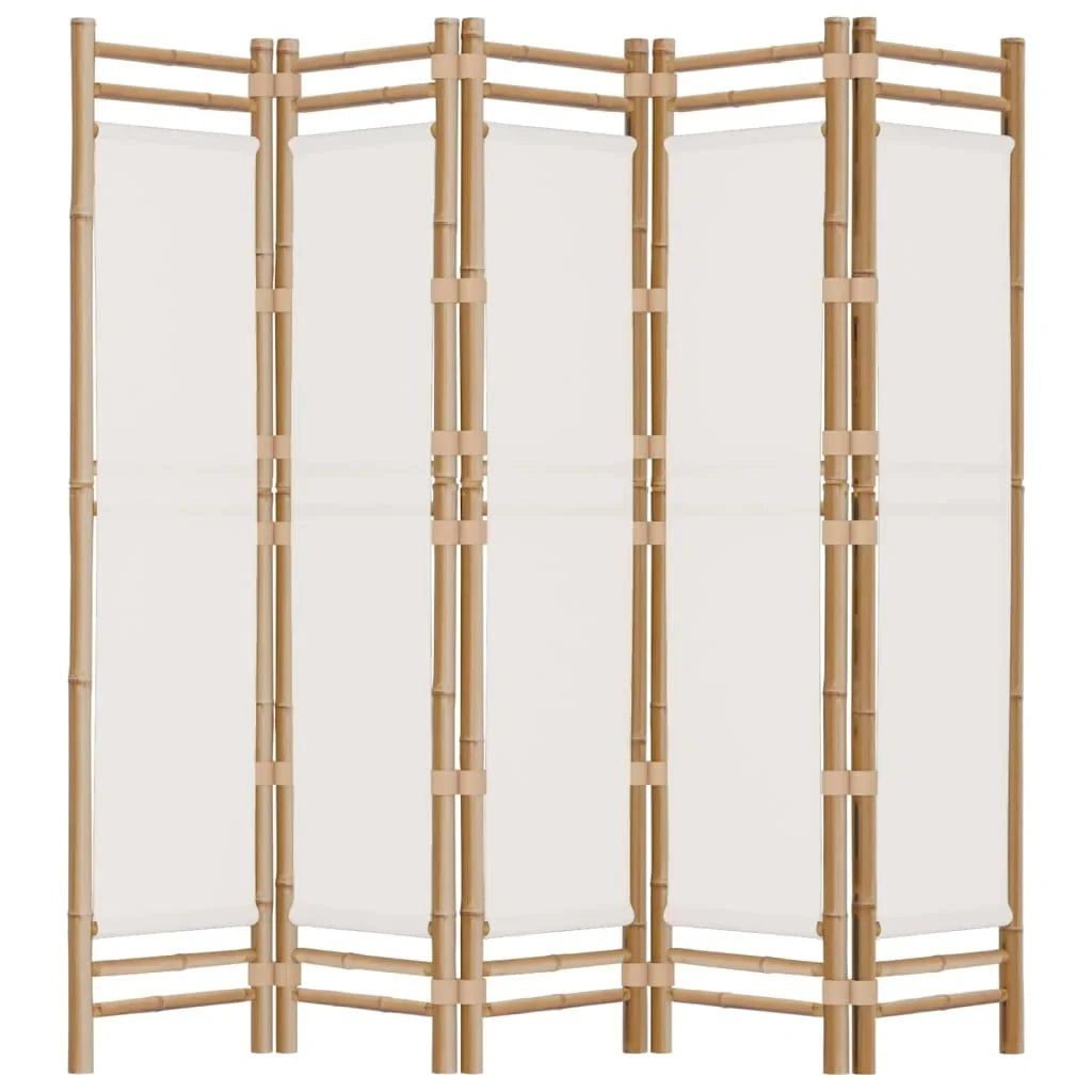 Paravent Bambou Blanc
