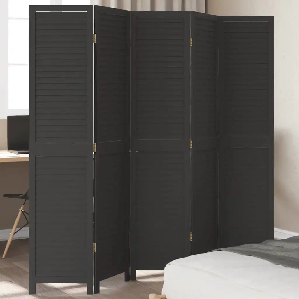 Paravent Bureau Noir