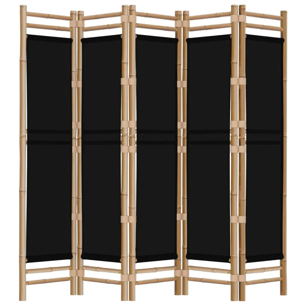 Paravent Bambou Tissu