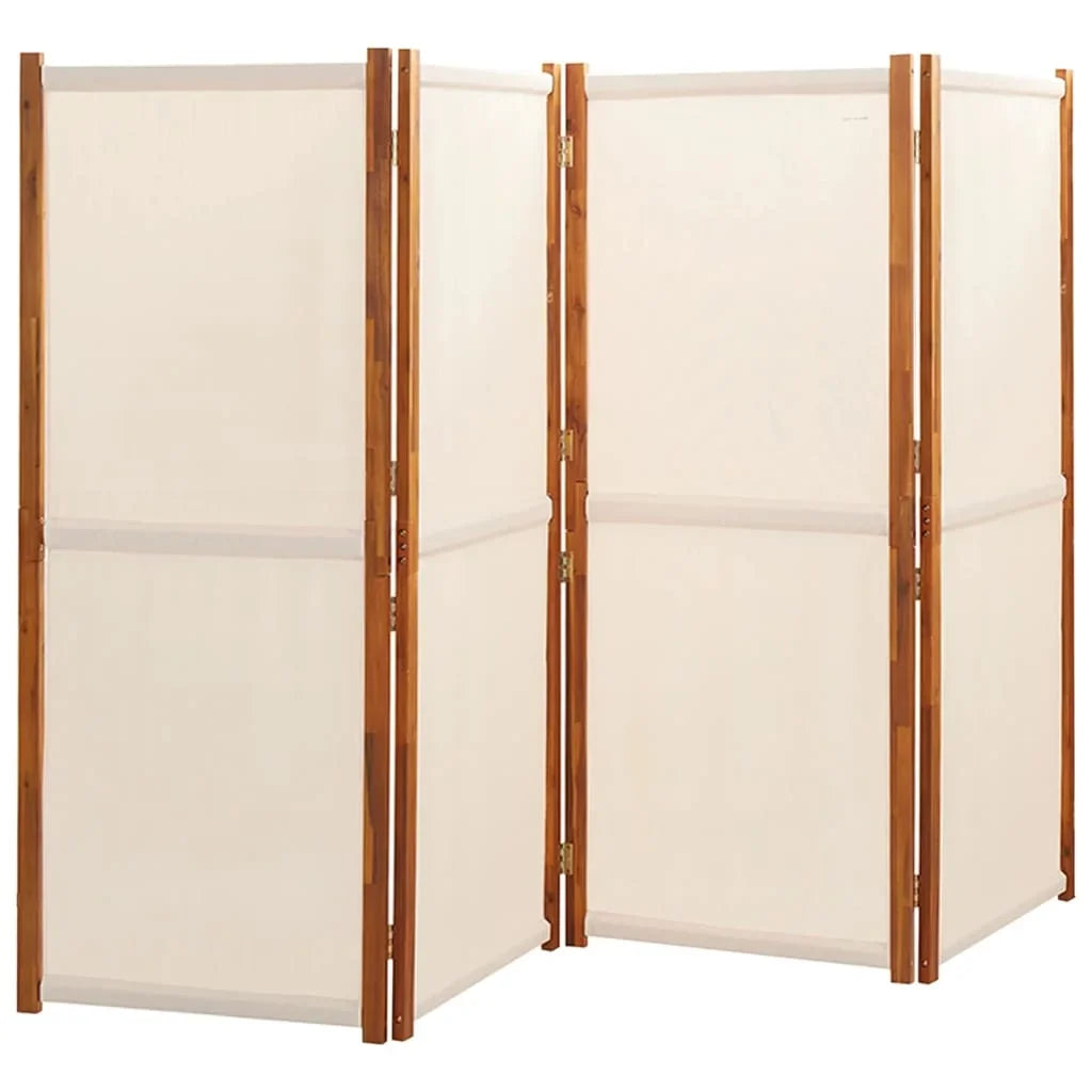 Paravent Blanc Bois