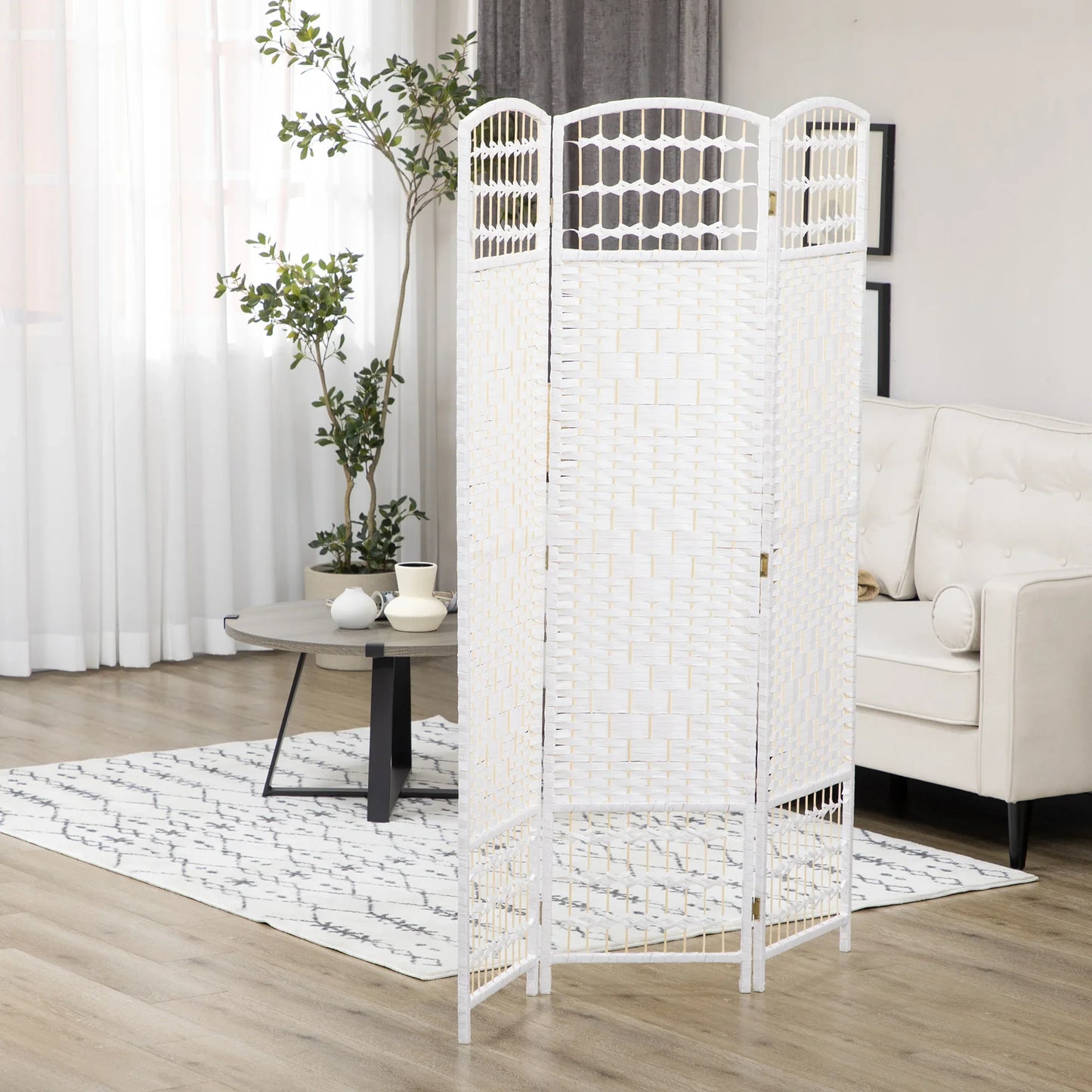 Paravent Chambre Blanc