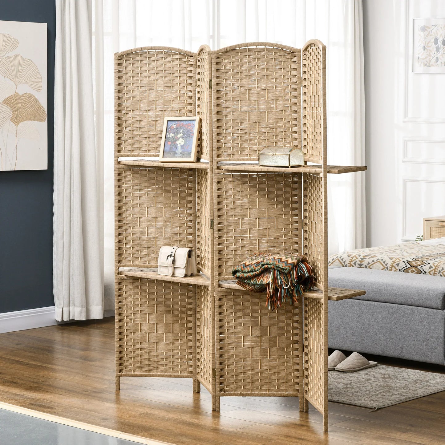 Paravent Bois Intérieur Pliable