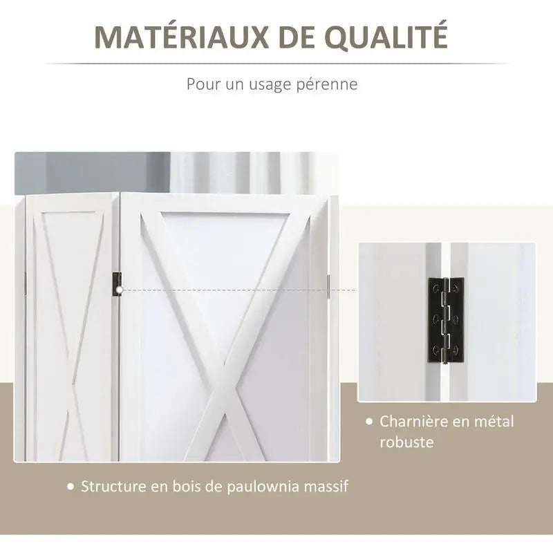 Paravent Intérieur Pliable Bureau