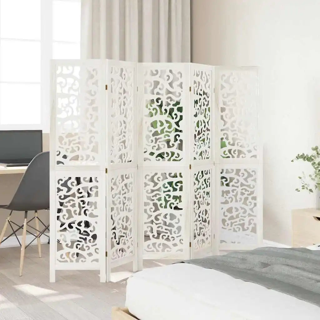 Paravent Blanc Solide