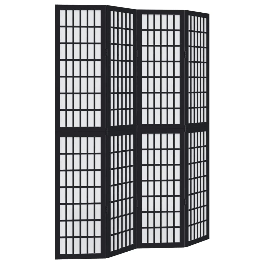 Paravent Noir Bois Intérieur