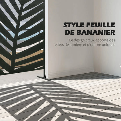 Paravent Extérieur Noir