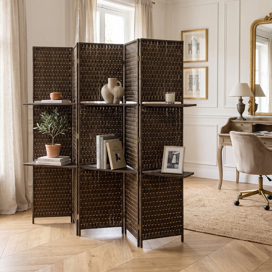 Paravent Bambou Bureau Design dans son environnement