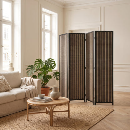 Paravent Bambou Design Pliable dans son environnement