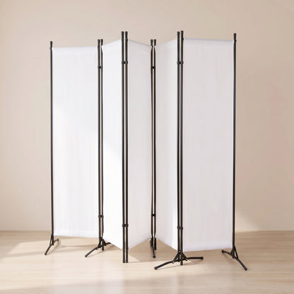 Paravent Blanc vu de trois quarts