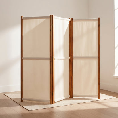 Paravent Blanc Bureau vu de trois quarts