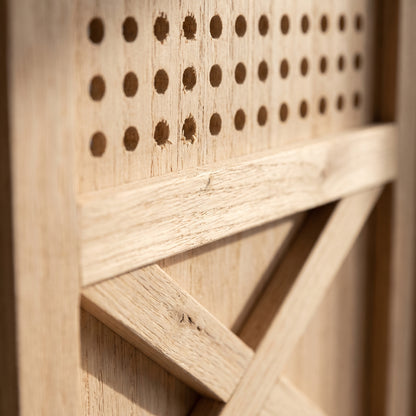 Paravent Bois Design, gros plan sur la matière
