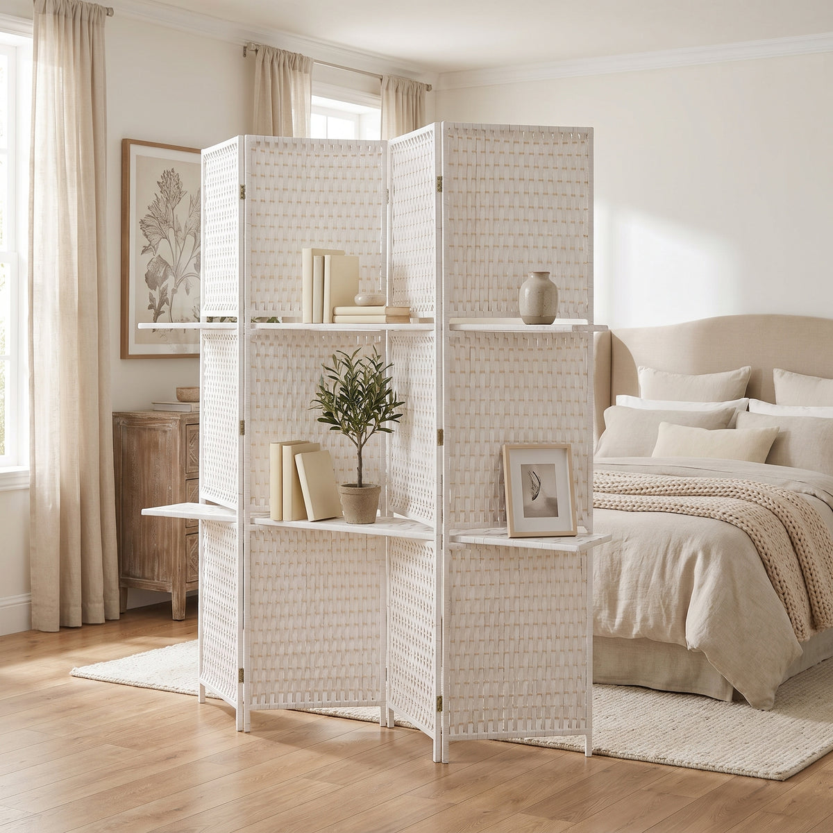 Paravent Intérieur Chambre dans son environnement