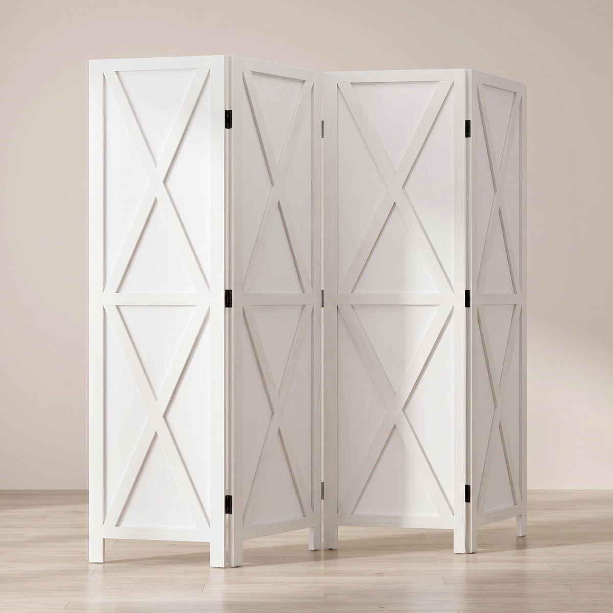 Paravent Intérieur Pliable Bureau vu de trois quarts