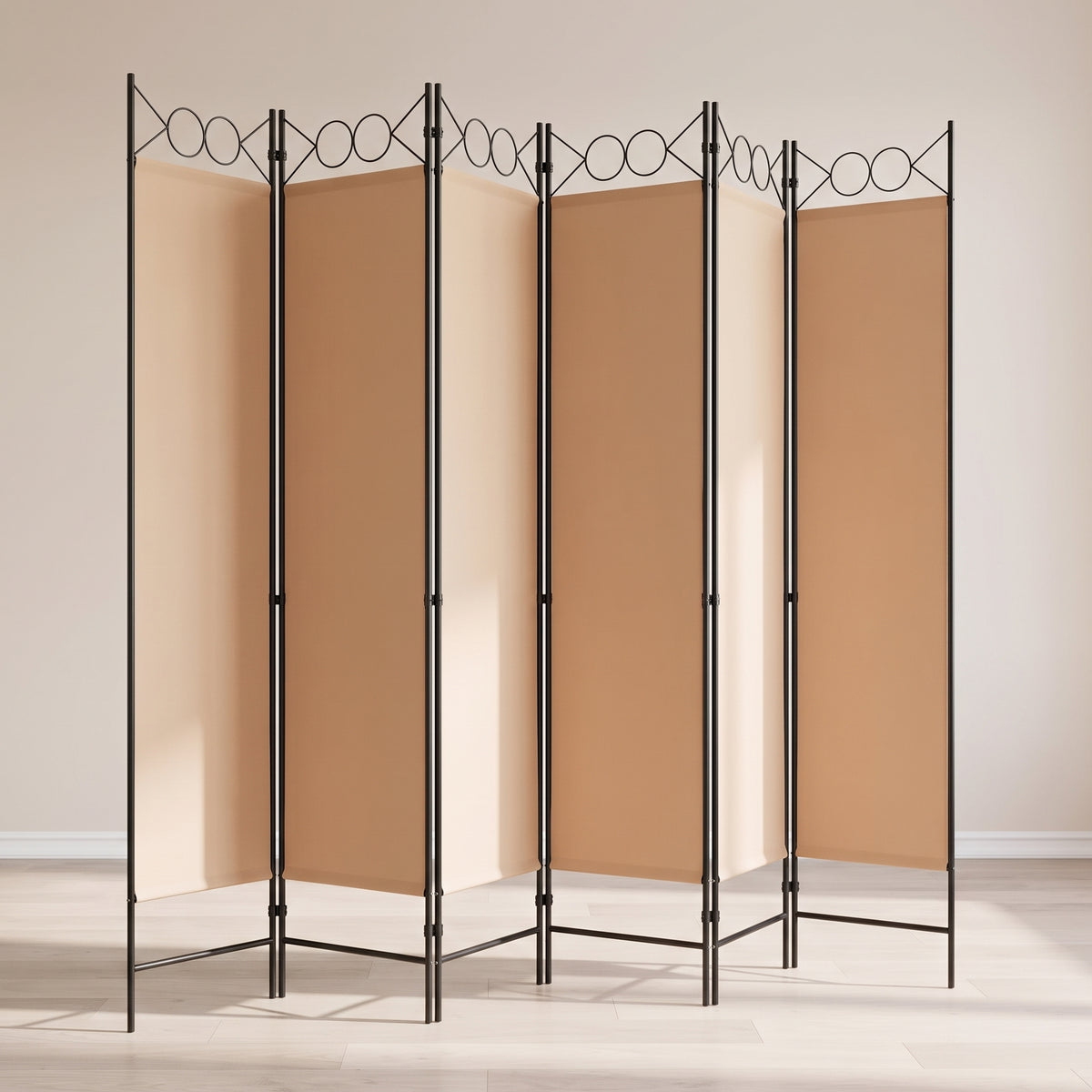 Paravent Pliable Chambre vu de trois quarts