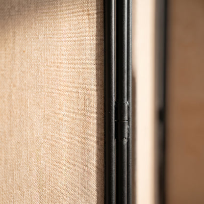 Paravent Pliable Chambre, gros plan sur la matière